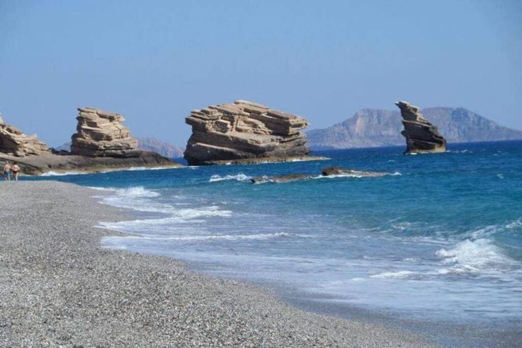 הוילה Kerames Chrysi'S Ocean View Retreat מראה חיצוני תמונה