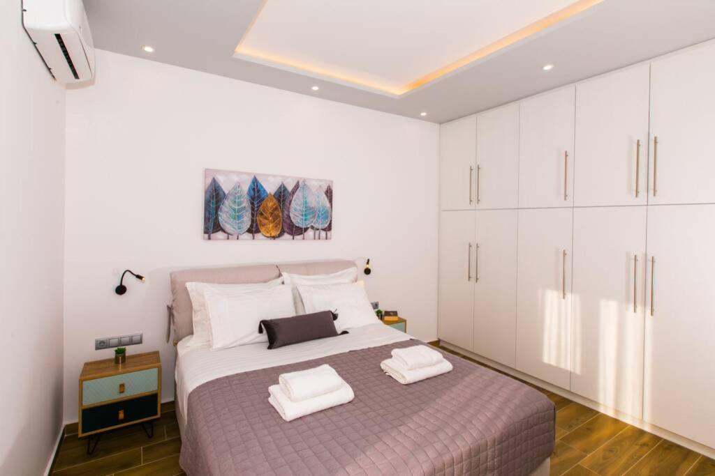 הוילה Kerames Chrysi'S Ocean View Retreat מראה חיצוני תמונה
